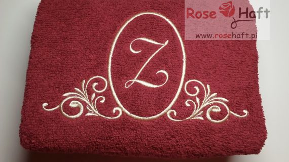 Ręcznik z Monogramem 70x140cm