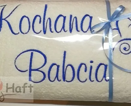 prezent ręcznik dla babci
