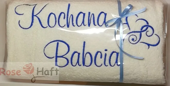 prezent ręcznik dla babci