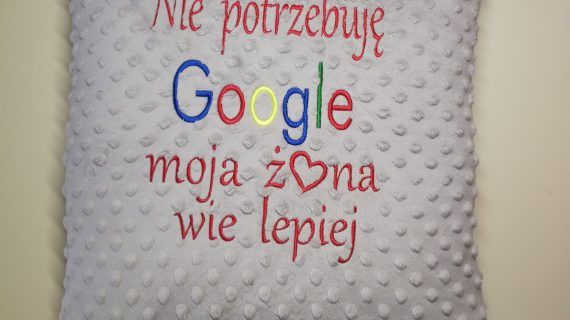 Poduszka prezent z dedykacją 45x45cm